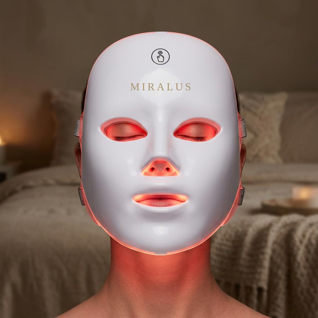 Masque Visage LED Sans Fil